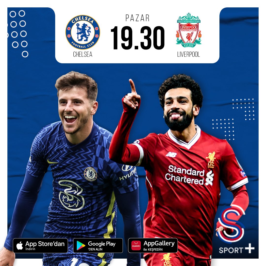 S Sport Plus'ın Chelsea Liverpool Maçına Özel Hazırladığı Maç Görseli