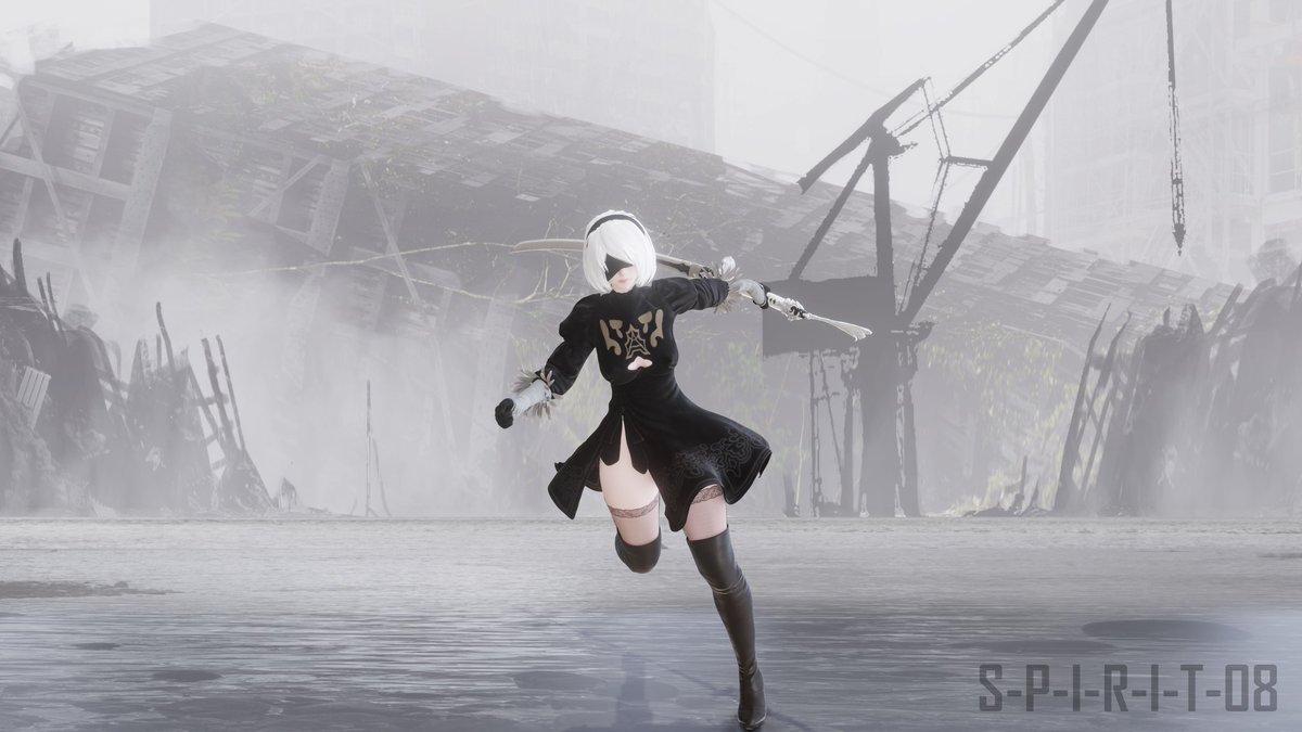 SPIRIT_blend's tweet photo. 2B from NieR: Automata https://t.co/0xlxOVXh8O
