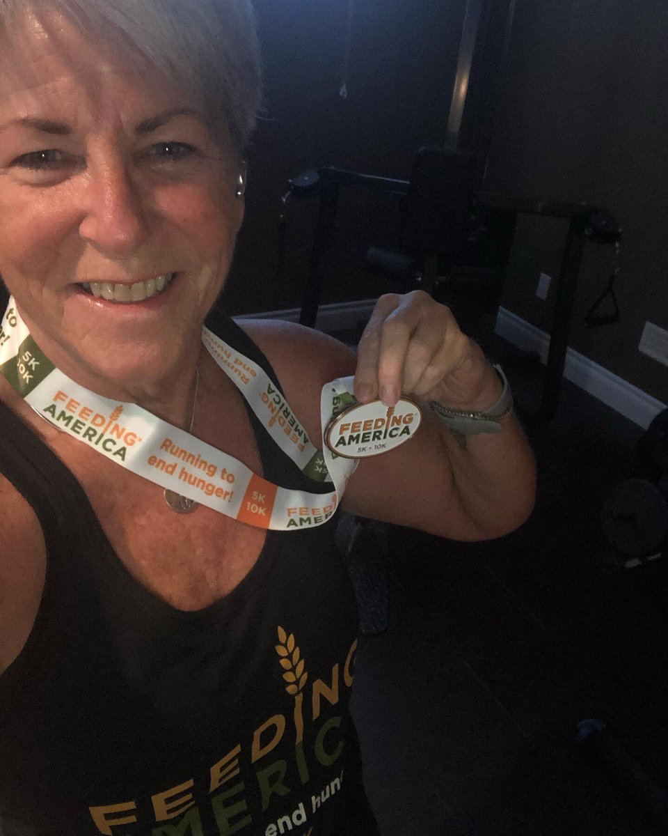Who would’ve thought at 60 I’d be running 5Ks! Thank you <a href="/MyPeakChallenge/">My Peak Challenge</a> for the courage and training needed to even attempt this. 2022 is off to a great start!!!! #feedingamerica #1JanuaryChallenge <a href="/SamHeughan/">Sam Heughan</a> <a href="/CoachValbo/">John Valbonesi</a> @fitmooney