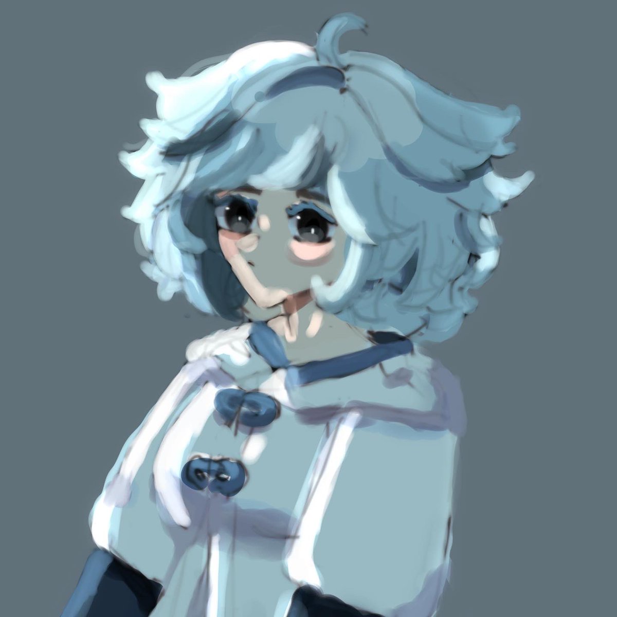 Oka_ru's tweet photo. Chongyun gender bender 🤍 | #Chongyun #genshintwt #AnimeArt #okasruu #illustration #illustrations #fanart #Genshinfanart #genshinimpactfanart https://t.co/a8kuoDJyBK