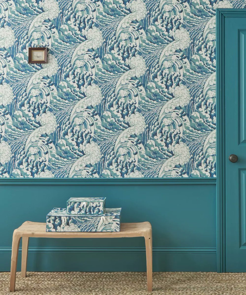 doveldog's tweet photo. When selecting watercolor #wallpaper, make sure the #colorscheme complements instead of contrasts.  https://t.co/baDMipOsh1 https://t.co/KLHnlqroDR