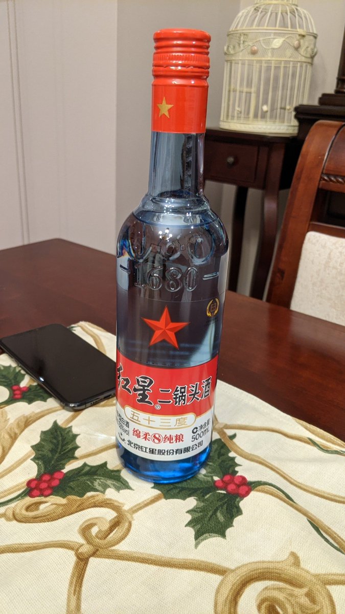 Nothing like some baijiu to ring in the new year. Happy New year everyone, may your belly be forever ablaze.