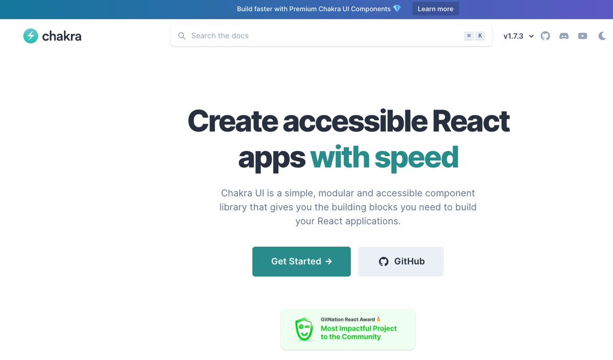 devictoribero's tweet image. I&apos;m going to add #chakraUI to @chooseyourplant to see how it goes 👩‍💻.

❗ I want to add a component library is to reduce development time and focus on the product.

👇 Have things you wish you knew when you started using chakraUI?  #100DaysOfCode