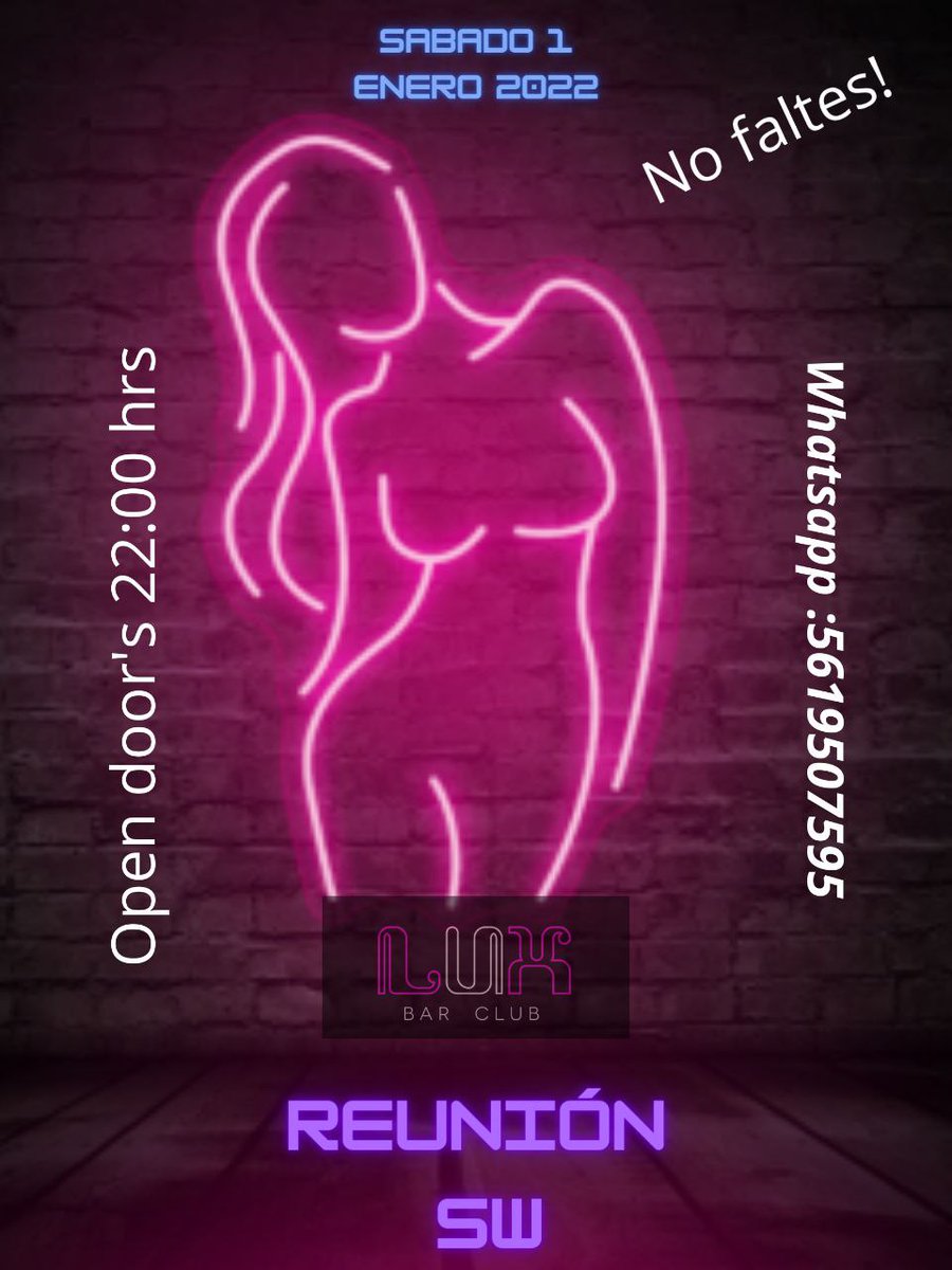 LuxClubSw's tweet photo. Ven a crudear con nosotros... https://t.co/F5x2YtiLQ7
