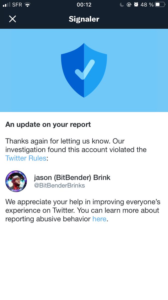 CryptoEpargnant's tweet photo. @BitBenderBrink @premiumbusiness @TwitterSupport @Twitter 💪🏻
One down ! Who’s next ? https://t.co/3dpWFj7UCb
