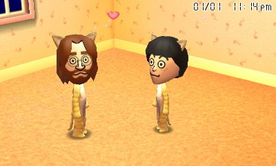 PiratePicard's tweet photo. Caught these two #TomodachiLife #3DS https://t.co/ETOcARmY9i