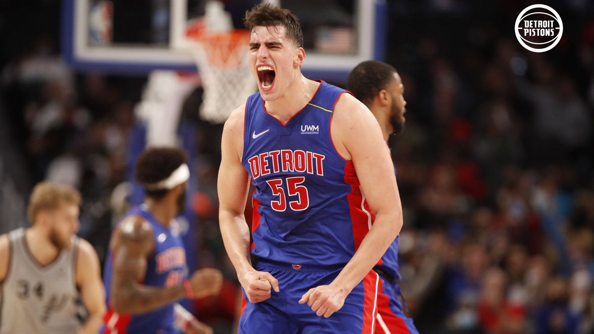 DetroitPistons's tweet photo. 🚨 LUKA GARZA GRABS HIS FIRST CAREER DOUBLE-DOUBLE 🚨

@LukaG_55 | #Pistons https://t.co/oOSpSBFaPo