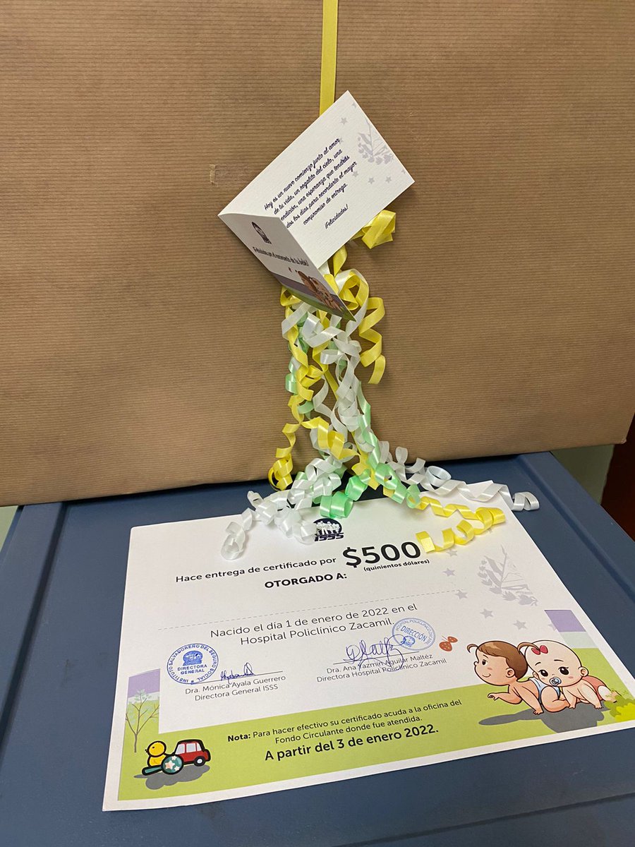 ¡Nos unimos también a la celebración de otro nacimiento en este día tan especial del 2022!

Christopher Santiago Orellana García llegó hoy a este mundo en el Hospital Policlínico Zacamil.