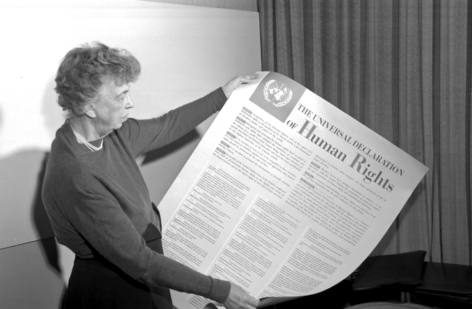 UDHRforAll's tweet photo. @UN_HRC @antonioguterres @AAzoulay @mbachelet @UN_PGA @GuyRyder @UN @UNESCO @UNHumanRights @UNICEF @ilo @AminaJMohammed @UNGeneva @UN_Vienna @GhadaFathiWaly @unicefchief @UNICEFEducation @FilippoGrandi @UNYouthEnvoy @UNDP As Eleanor Roosevelt eloquently put it, "Where, after all, do universal human rights begin? In small places, close to home. (...) Unless these rights have meaning there, they have little meaning anywhere." High time to fully honor this noble effort from Dec 10, 1948? Thank you. https://t.co/w2SHaNhxB8