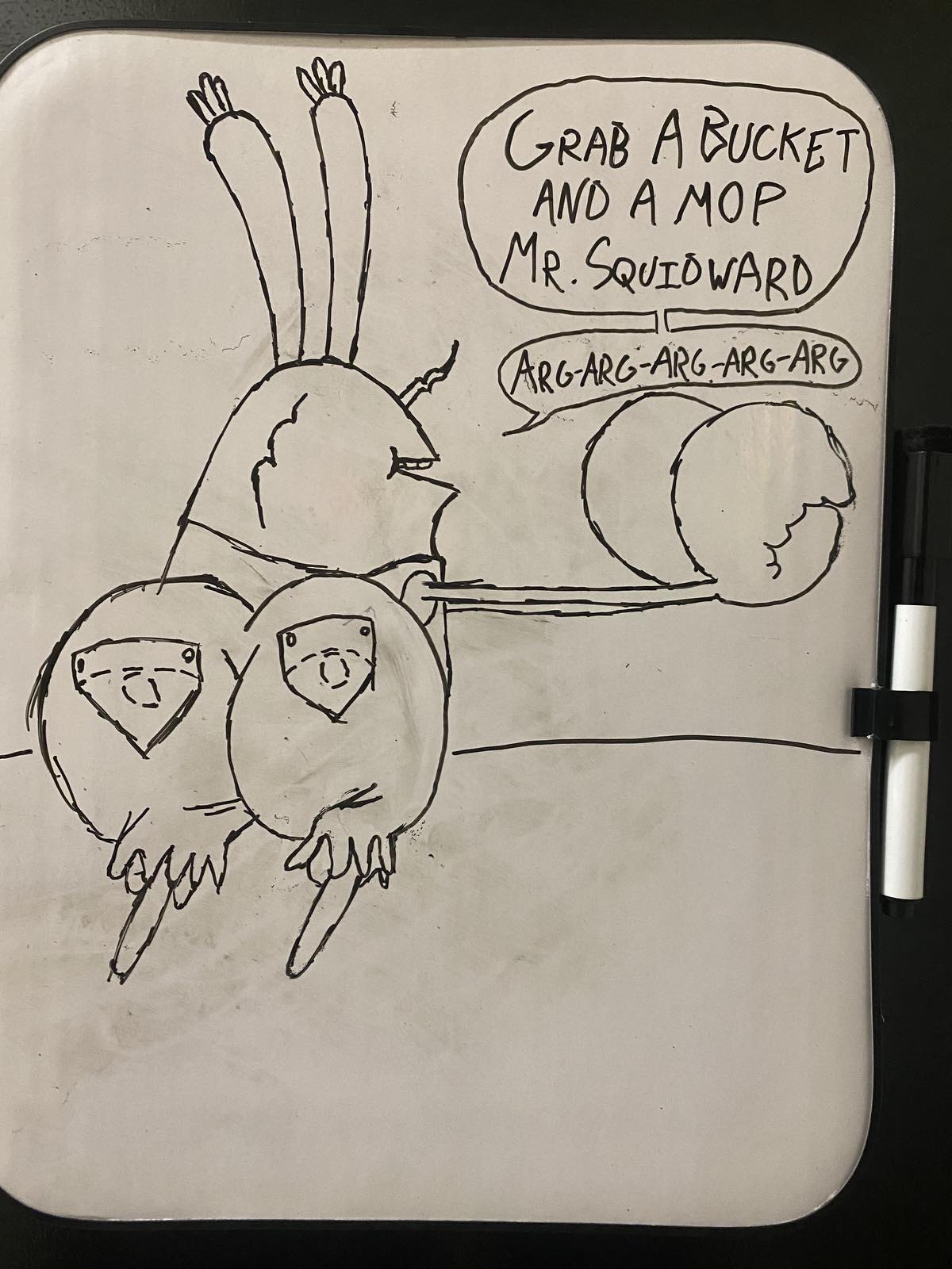 Funny Whiteboard Drawings Drew This On One Of My Classroom Whiteboards