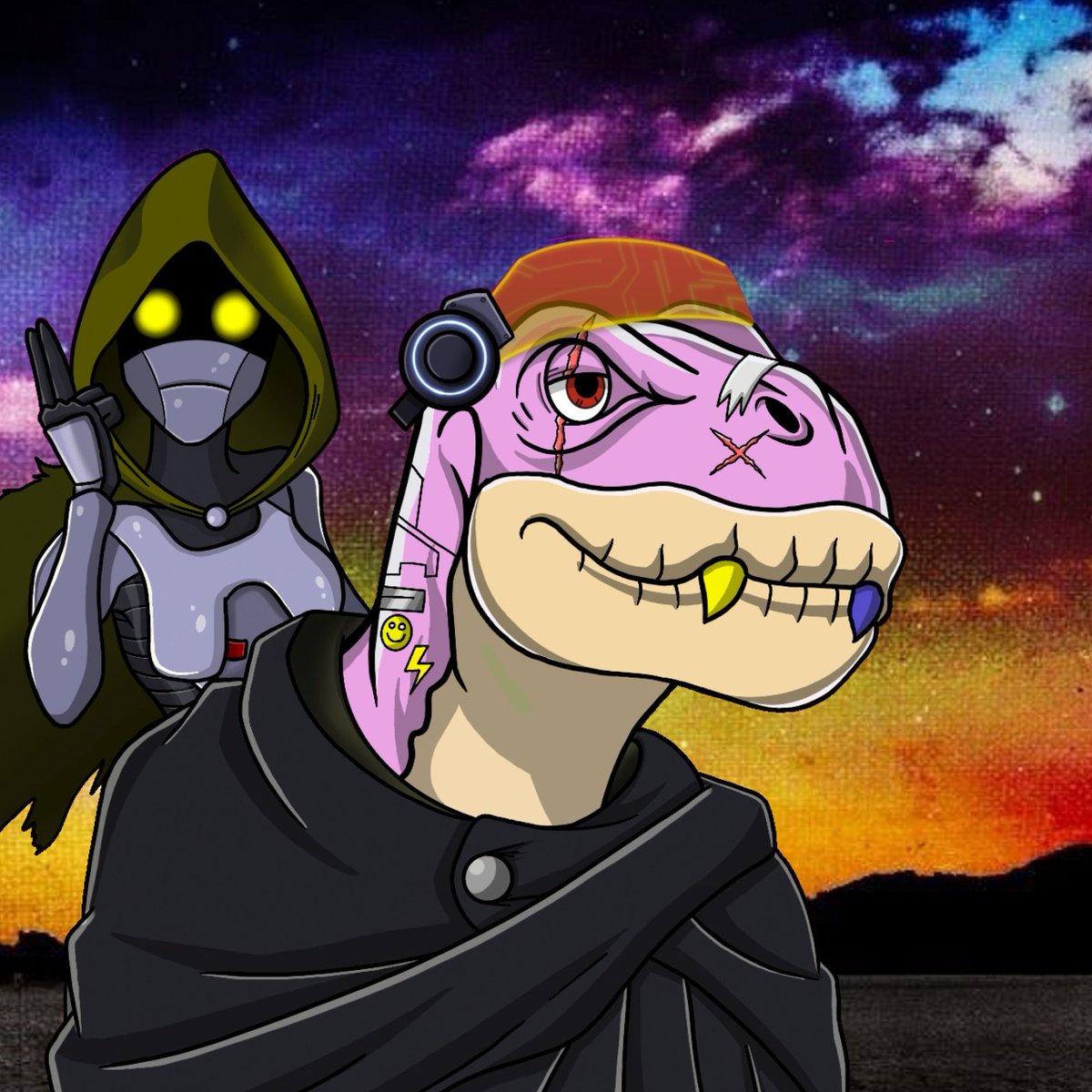 EnglishDeFi's tweet photo. #NewProfilePic @metasaurs #metasaurpunks #NFTs #NFTCommmunity https://t.co/CRlDOEdWeS