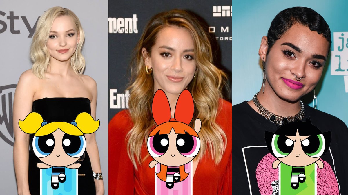 DT2ComicsChat's tweet photo. #ThingstoForget
The CW #PowerpuffGirls, whose show was such a
train wreck, Chloe Bennet dropped out after the pilot. https://t.co/A27Fxn7a1s