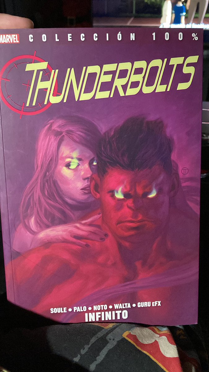 ViejoBastardo's tweet photo. Ahora a seguir con los Vengadores de Hickman y cosas paralelas, y toca relectura del tomo de los Thunderbolts de Soule correspondiente a Infinito…
La serie en general estaba divertida sin ser la hostia y este, por lo que recuerdo, es todo piños con aliens…
#Lecturas2020 https://t.co/0p43FYKspq