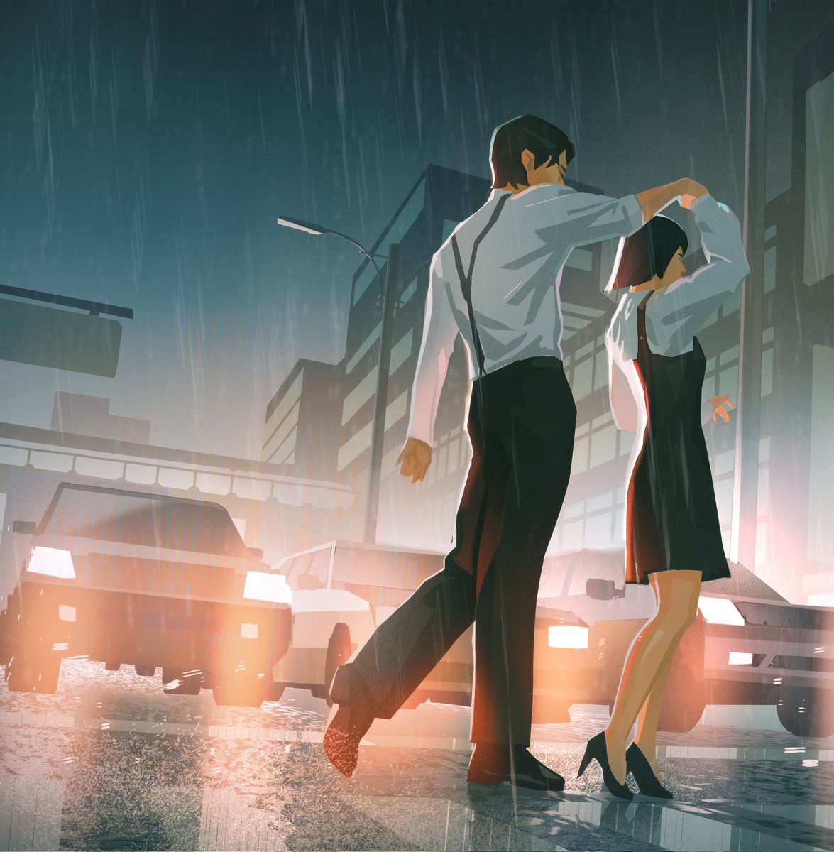 Happy new year everyone!🎈 Wishing you all the best for 2022 🖤

Here's a painting from my class! Been working super hard on it and it is almost ready 😁 

Thanks again for all the support in 2021, it means alot!

#NewYear2022 #artistsontwitter #digitalart