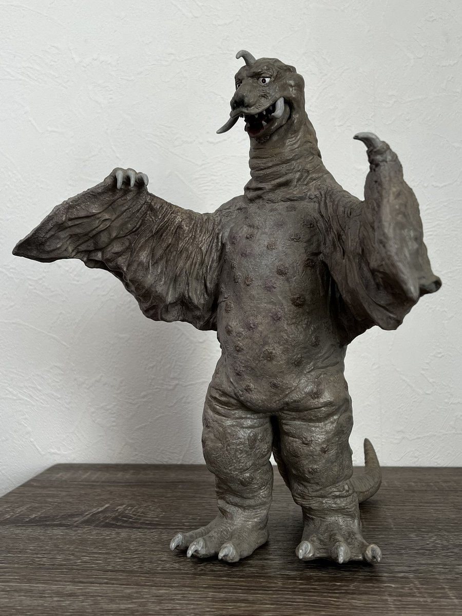 ビリケン商会のソフビキットでお祝い。 冷凍怪獣ペギラ ビリケン商会の