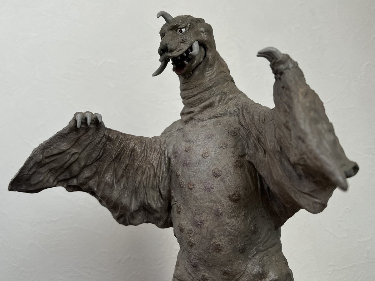 ビリケン商会のソフビキットでお祝い。 冷凍怪獣ペギラ ビリケン商会の