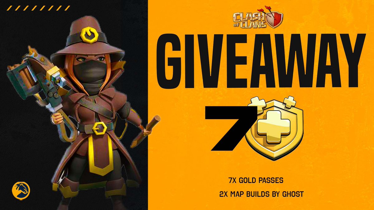 newthingstocome's tweet photo. ❄️ New Year Giveaway! 

🎉 Prize 🎉 
- 7 Gold Passes by PayPal
- 2 TH14 Bases built by Ghost

How to Enter:
✅ Follow @ChasmacGaming 
✅Follow our new roster: @Lexnos_ @GhstCoC @GLanckaster @maxcoc3 @Matt_ThePenguin @rainberry_coc @OrphanSloth @DrewWhf 
✅ Like &amp; Retweet https://t.co/VVQwg5PGI0