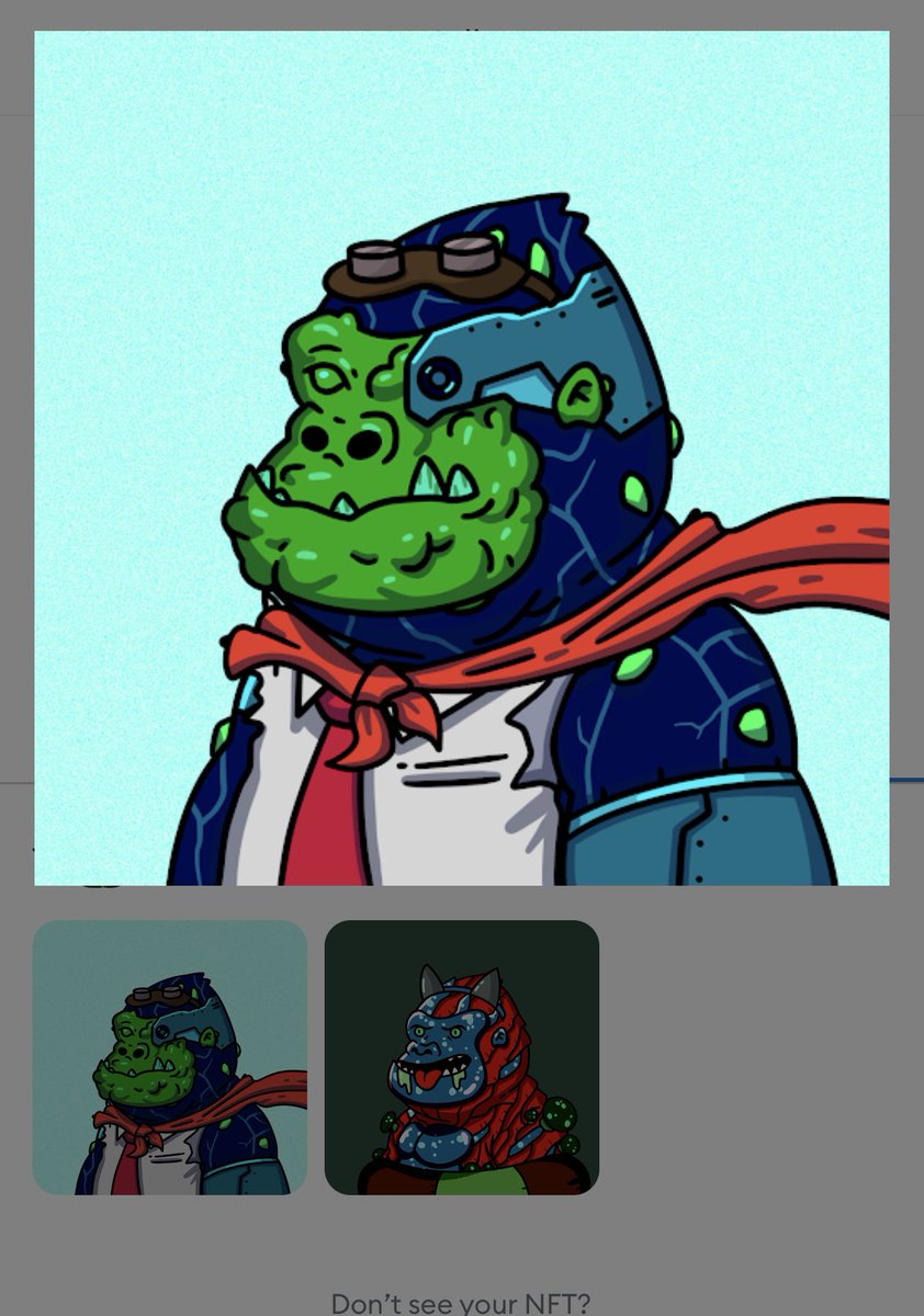 Getting rid of some of my #NFTs

Mutant Gorillas from the <a href="/mutantcats/">Mutant Cats DAO</a> collection

If want them, follow, tag 3 friends and comment your wallet and I’ll pick someone in a few days

#NFT #NFTcommunity #NFTart #NFTCollectors #free #NFTs #NFTgiveaway #giveaway