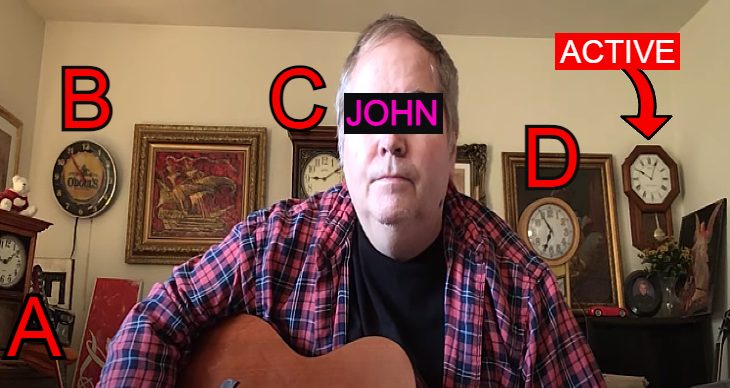 0ctoberReignz's tweet image. Guess Who? (Screenshot) Of John From
A Video That He Uploaded On The Tubes On
December 17 2020. 
Note: Their Are 5 Clocks. Yet Only One Clock]
Is (Active). The Other Four Are Fixed. Here Are 
The Times, From Left To Right Of Those Fixed
Clocks. #MagentaCode

9:10
10:55
9:10
6:55