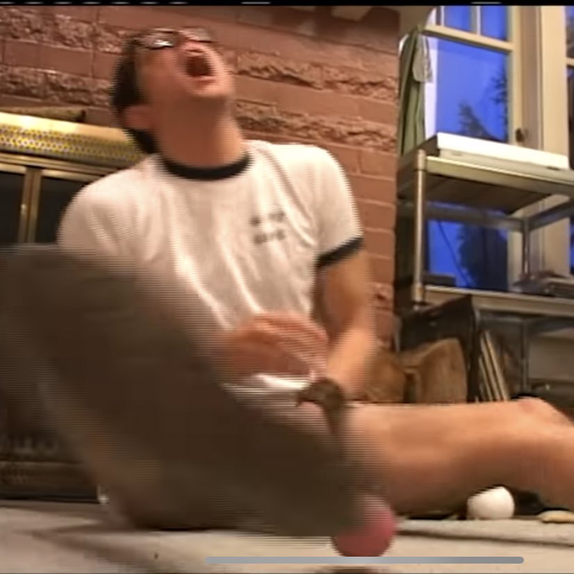 KLobstar's tweet photo. it’s NUTBALL from Jackass https://t.co/xanfyuZ2h7