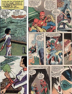Earth1Earth2DC's tweet photo. #Tsunami was a problem for both blonde bombshells: #LibertyBelle aka #LibbyLawrence & #DialHforHero -ine #VickiGrant. —https://t.co/pCxhFKFXIT — #AllStarSquadron @AllSquadron #DCComics #Aquaman / #Mera wannabes. https://t.co/gKnhO0Vv6U