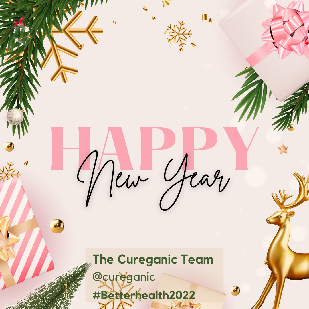 A blessed and healthy New Year ahead from the Cureganic Team!