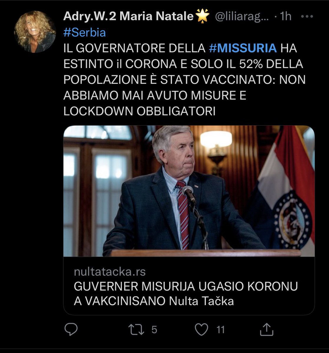 Marco__Tullio's tweet photo. Se io fossi nella #QAzzara emigrerei immediatamente in #Missuria, #Serbia. In #Missuria? 😂😂😂 Meno male che dice di essere traduttrice 😂😂 https://t.co/MDc63RYbt8