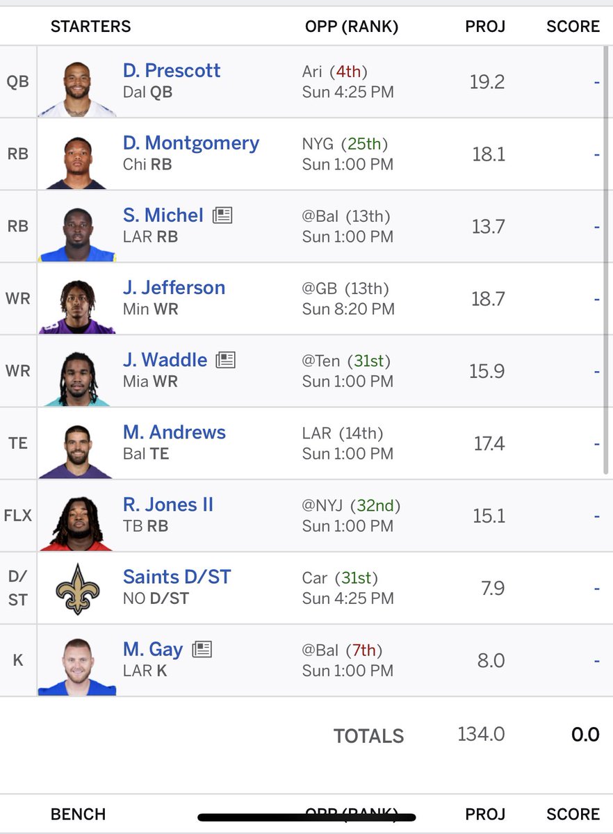 TonyViero's tweet photo. @MatthewBerryTMR From 1 and 7 to Fantasy Champ.  Put it on the board, I’m calling it early! https://t.co/BPggc6M2PQ