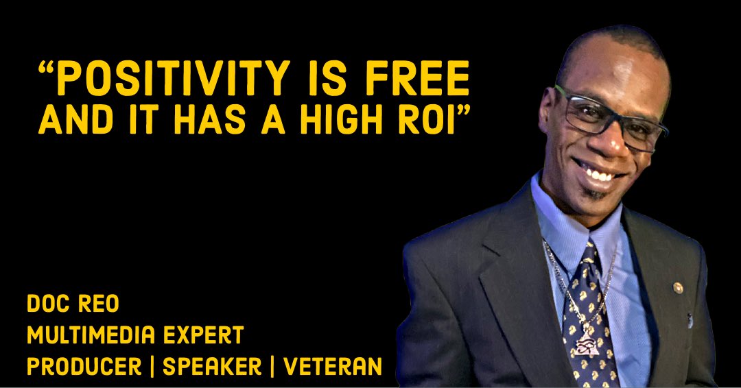 DocReoRants's tweet image. Positivity is free and it has a high ROI ~ Doc Reo

#Docisms #Docism #Positivity #ROI #StayPositive #Community