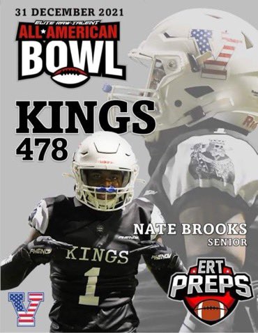 Nate_Brooks12's tweet image. Had an amazing couple of days at the @EliteRawTalent All-American Bowl!! This is my family and wouldn’t trade the people I’ve met and relationships I’ve built for anything🖤Thank you Raw family🤝@CoachRaw_ @CoachMooney15 @VeteransHS #1out
