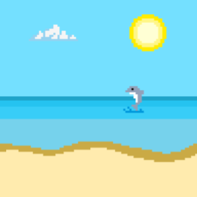 uniforge's tweet photo. Reminder to place a bid in the https://t.co/97SXbpMgFn fair launch auction. We are under a Winter Storm Warning in #Chicago so why not enjoy summer through one of our Solsets Beach Cards. Programmatically generated beach scene #NFTs to remind you what #summer felt like. https://t.co/6uR1XHQMOU