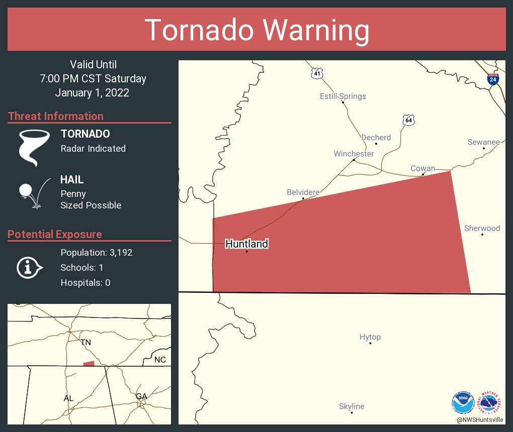 NWS Tornado tweet media