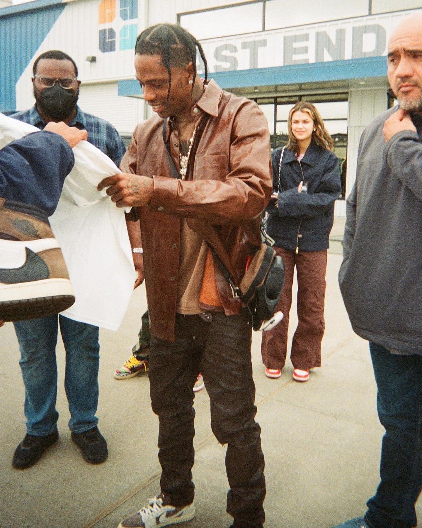 Ovrnundr on X: Travis Scott spotted in Houston today wearing his