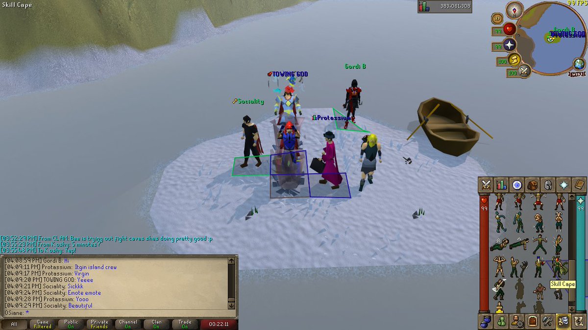 EricSiane's tweet photo. Its been one heck of a journey. Thank you to everyone that i have met along the way! Crazy to think that I can finally start playing the game now. This is the First screenshot I have in my RuneLite folder and also my last for this account! #Maxed #oldschoolrunescape https://t.co/yUHbEkZxWL