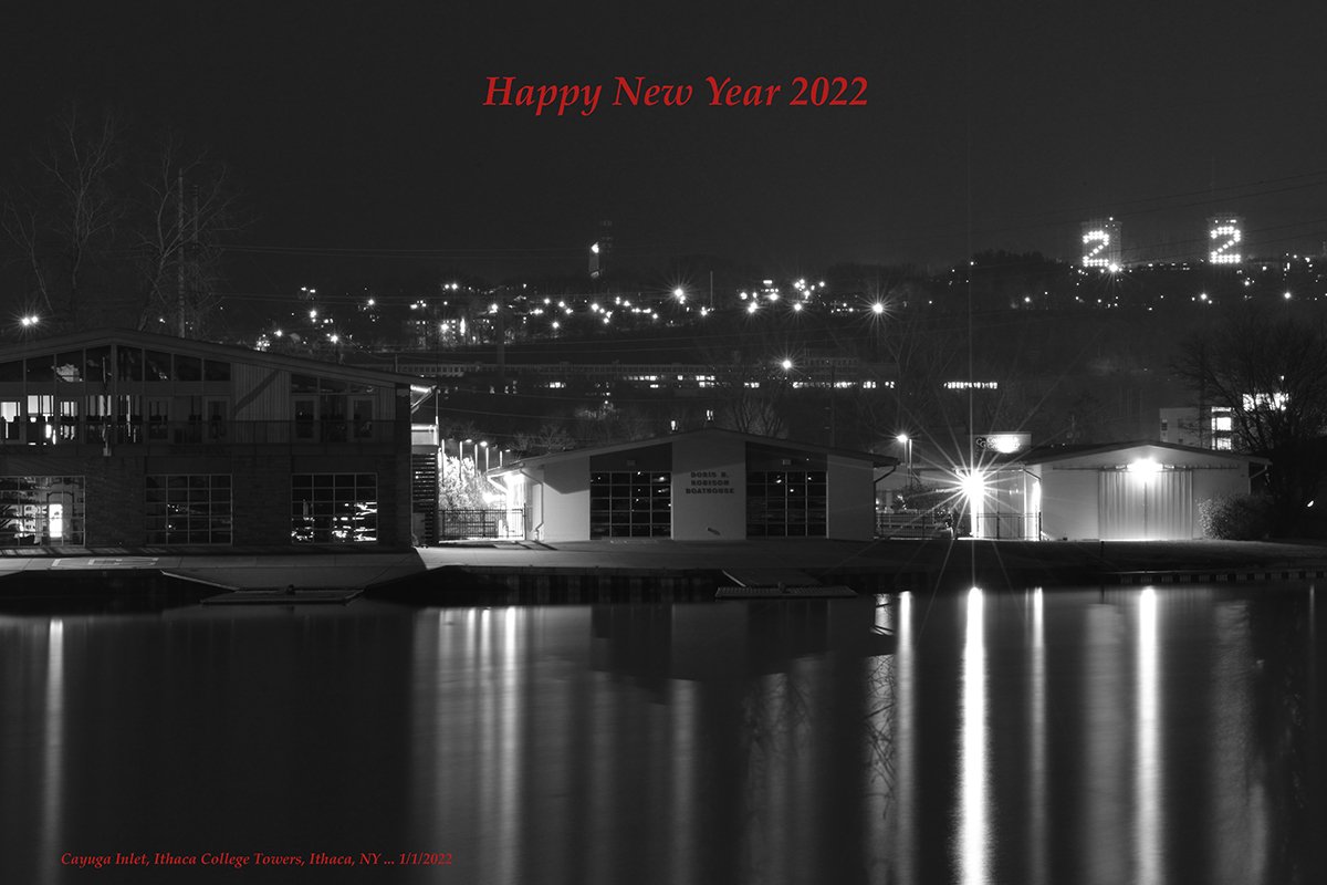 Welcome 2022!  
Photo credit:  Ned Dykes