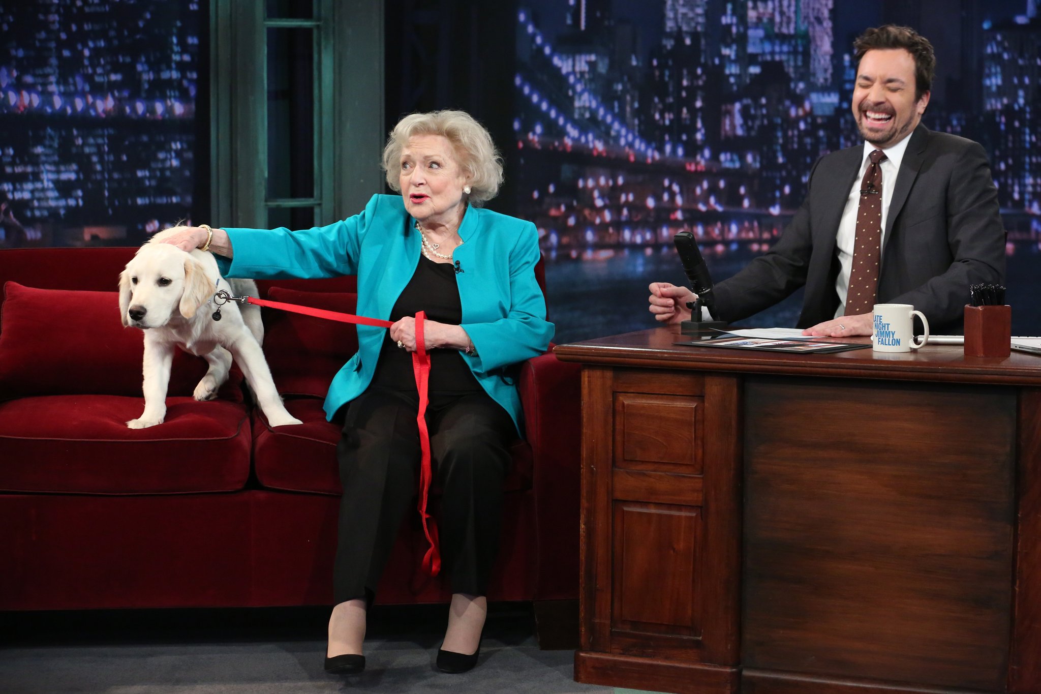Jimmy Fallon on Twitter "Betty White was the perfect guest interested