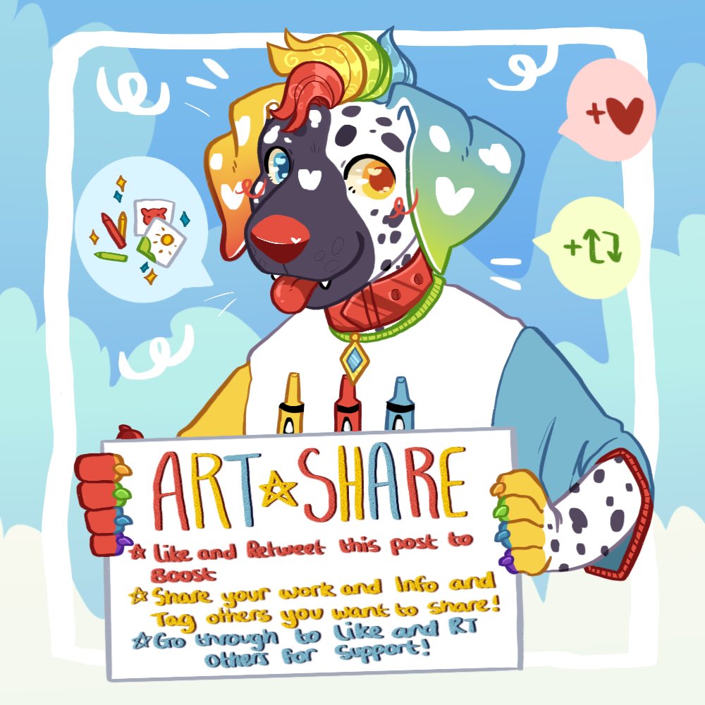deisycore's tweet photo. 🎉⭐️2022 Art Share!!⭐️🎉

2022 will be the year of Support!
Let’s start it off with a Huge Artshare!!

⭐️ - Like + RT to Boost
🌈 -Post your Work and Info
⭐️ -Go through and Support other artists here!!

I’ll be RTing everything!

SFW only, No hate/bullying , Be supportive!! https://t.co/VvooNkJAo2