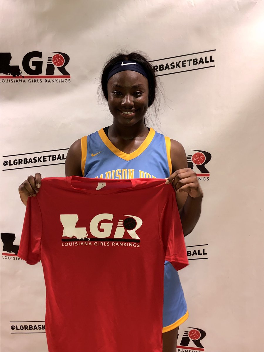 LBR_Basketball's tweet photo. 🏆 Road 2 State - Standout🏆

⛹️‍♀️ Laila Robinson
🏫 Madison Prep
🎓 2024

📝 Robinson held it down in the paint for Prep with a big double double 14pts 12rebs. A very mobile and strong young post. She made her living on the offensive boards leading her team to a win! 
#Road2State https://t.co/p7k2iyaTfC