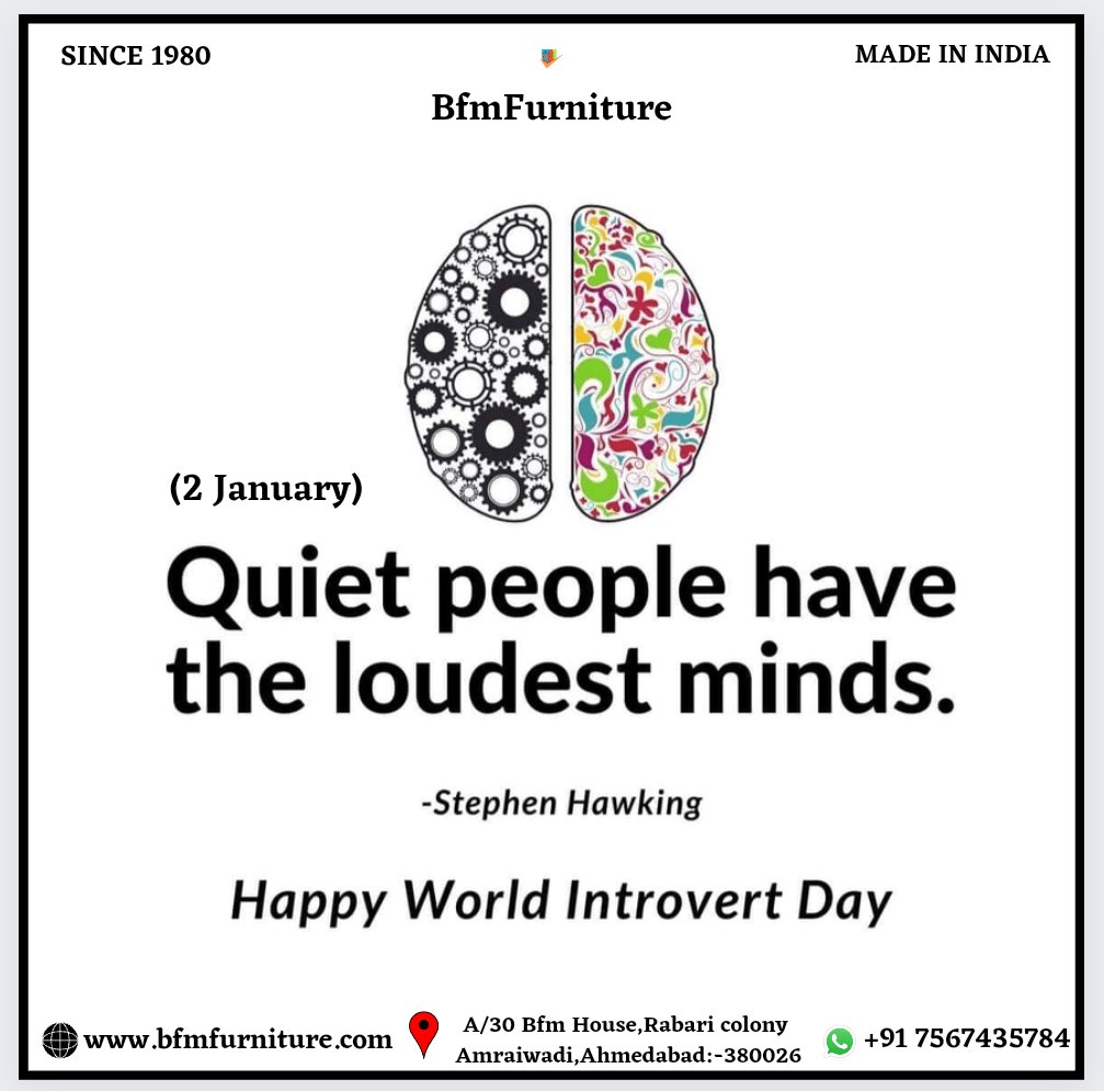 bfmassociates's tweet photo. 🌍 Introvert Day 🌍

#introvert #intro #introvertspace https://t.co/2RKOlltSom