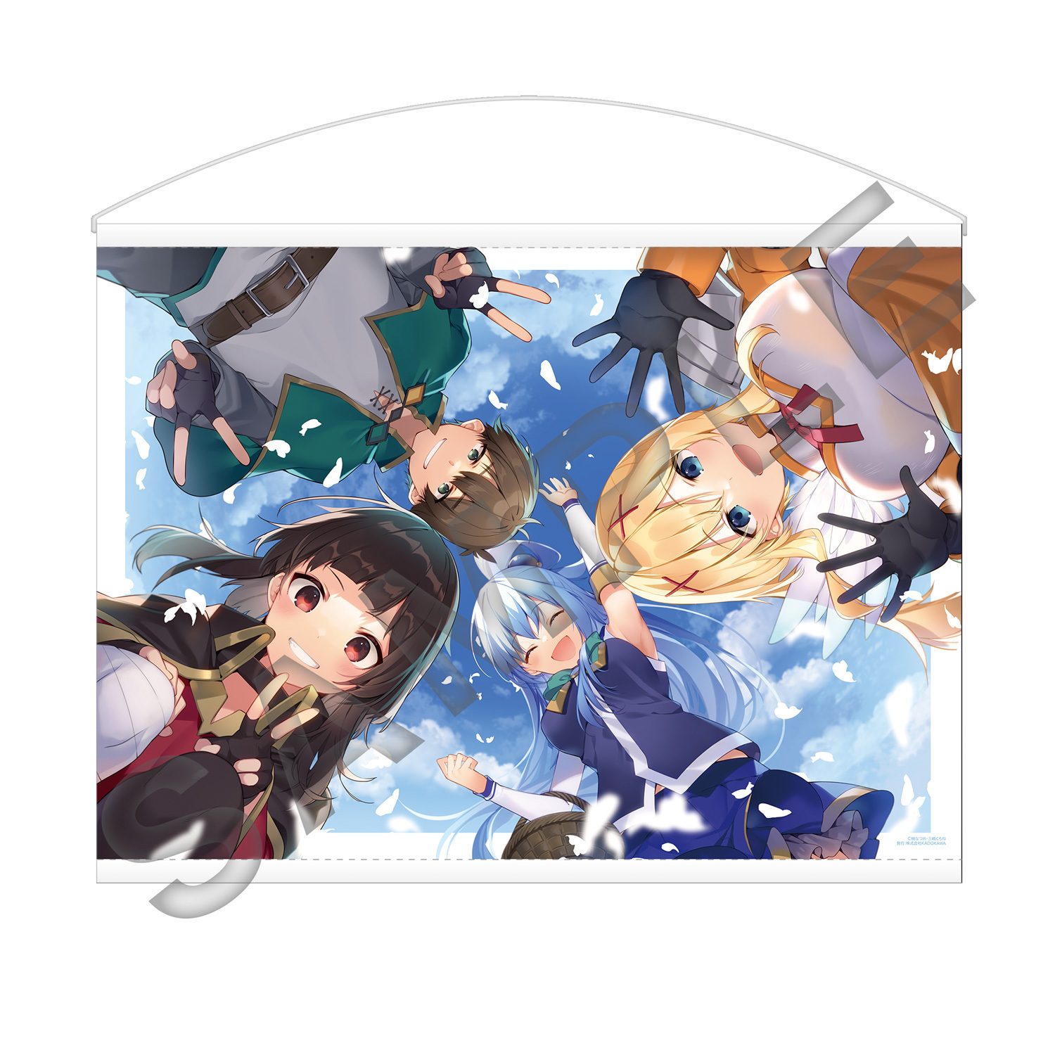 三嶋くろね タペストリー 3点セット 三嶋くろね 版画 「Rainy Blue