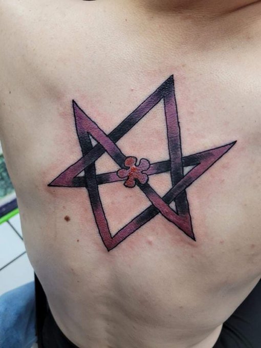 New tat&hellip; the True Path is revealed https://t.co/oVsAFlkbDe<a href="/tag/photography"class="tags"><span>#photography</span></a><a href="/tag/9mm"class="tags"><span>#9mm</span></a><a href="/tag/nonbinaryartist"class="tags"><span>#nonbinaryartist</span></a><a href="/tag/killyourt"class="tags"><span>#killyourt</span></a>