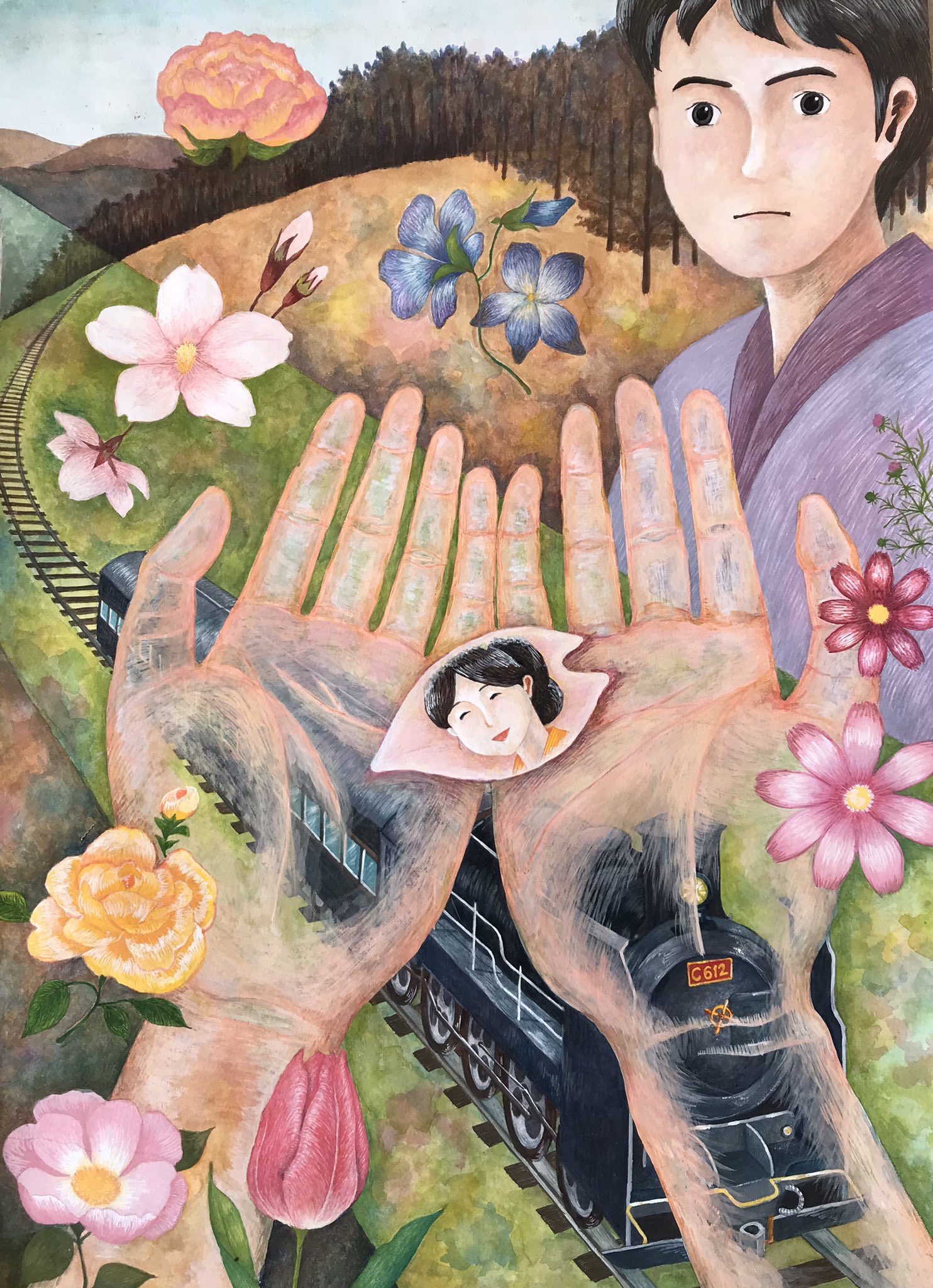 空飛ぶネズミ 実家のクローゼットから 中高生時代の読書感想画たちが出てきてとても懐かしくなりました 昔から好きな本は変わらないな 高1 塩狩峠 三浦綾子 中3 はてしない物語 ミヒャエル エンデ 中2 モモ ミヒャエル エンデ 中1