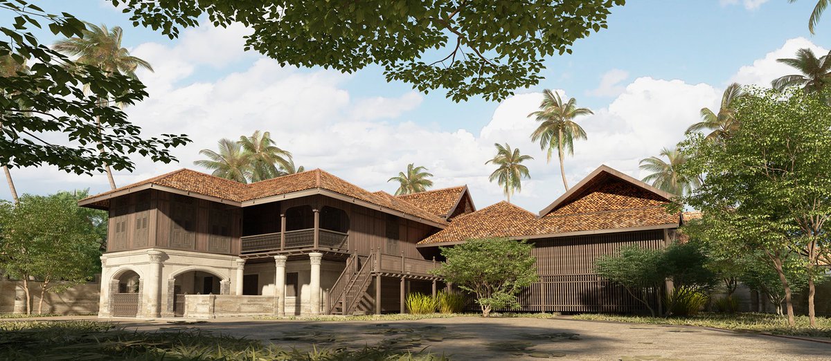 FaizalMamat4's tweet photo. Kota Lama Duyong, di Kuala Terengganu, remodeled in 3D. Personally, bangunan inilah antara punca kenapa aku fall in love sgt dgn senibina Melayu n vernacular architecture. Sejarah, prinsip, senibina, falsafahnya. This 3D model antara model yg aku syg sgt. https://t.co/Sq39eCrQXz
