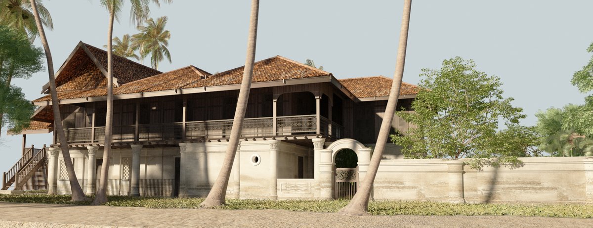 FaizalMamat4's tweet photo. Kota Lama Duyong, di Kuala Terengganu, remodeled in 3D. Personally, bangunan inilah antara punca kenapa aku fall in love sgt dgn senibina Melayu n vernacular architecture. Sejarah, prinsip, senibina, falsafahnya. This 3D model antara model yg aku syg sgt. https://t.co/Sq39eCrQXz