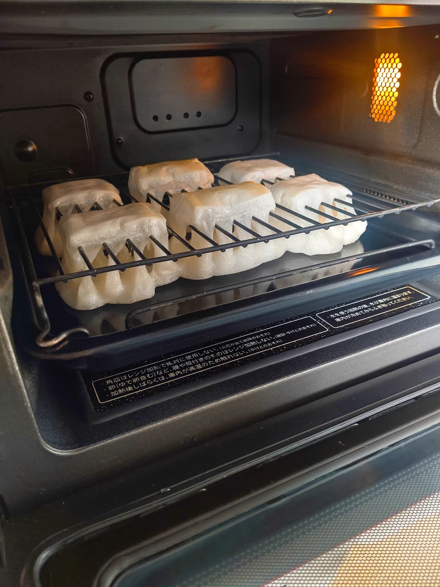 旅行した気分が味わえた？！お餅を焼いたらパルテノン神殿になったw