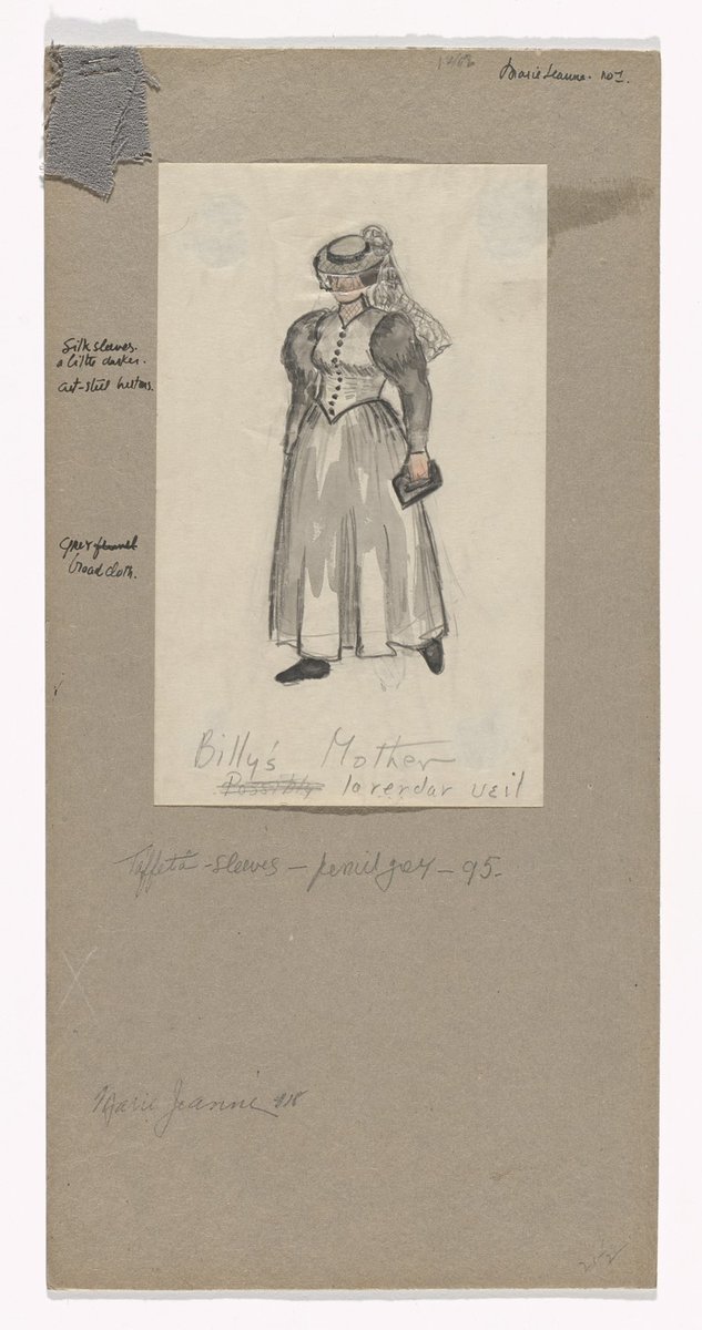 moma_drawings's tweet photo. Jared French, Billy's Mother. Costume design for the ballet Billy the Kid, 1938 https://t.co/mn1G2WJBLK #museumarchive #jaredfrench https://t.co/wSZU4pgdj5