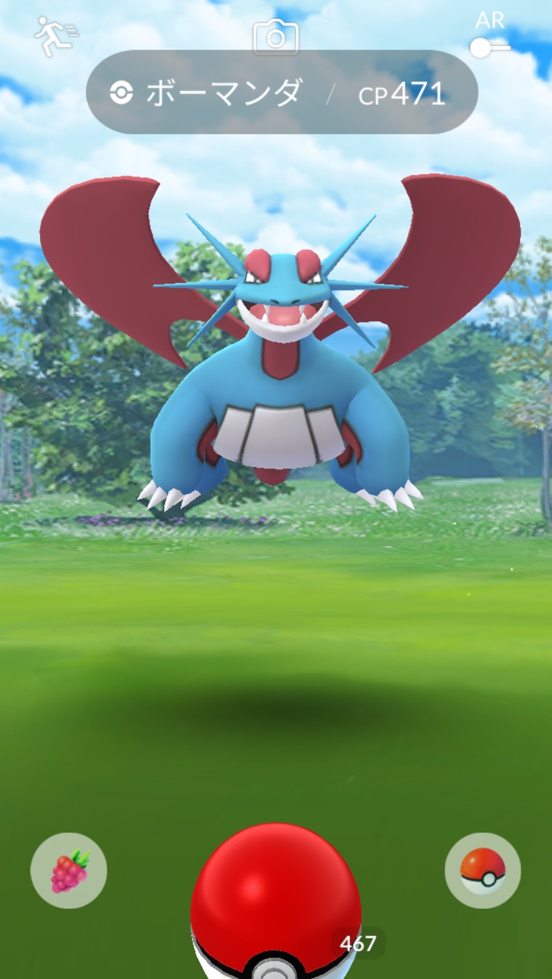 Reonhart 野生のボーマンダ Pokemongo ポケモンgo ボーマンダ T Co Duzap8x0ct Twitter
