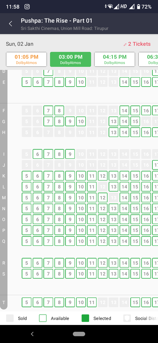 CinemaNow_'s tweet photo. #TNTheatres 50% Occupancy ???

But #Tirupur Sri Sakthi Cinemas Only get 💯% Occupancy TN Government.

🤔 

@mkstalin @Subramanian_ma @Udhaystalin @V_Senthilbalaji #Covid_19 #Omicron https://t.co/6zBcFffQBX