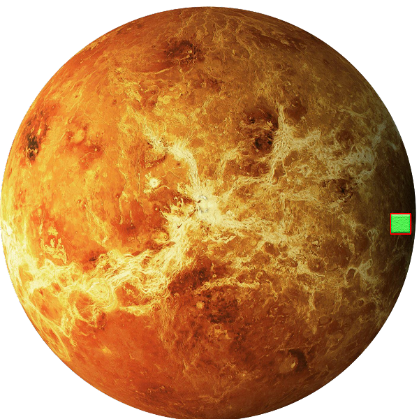 NFTspaceowner's tweet photo. Venus Land created. All available lands 391. https://t.co/gzm0UFOZG3