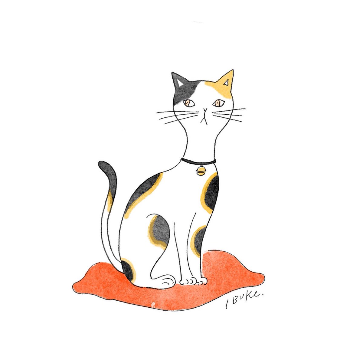 calico cat

#illustration
#art
#girlsillustration
#japan
#cat